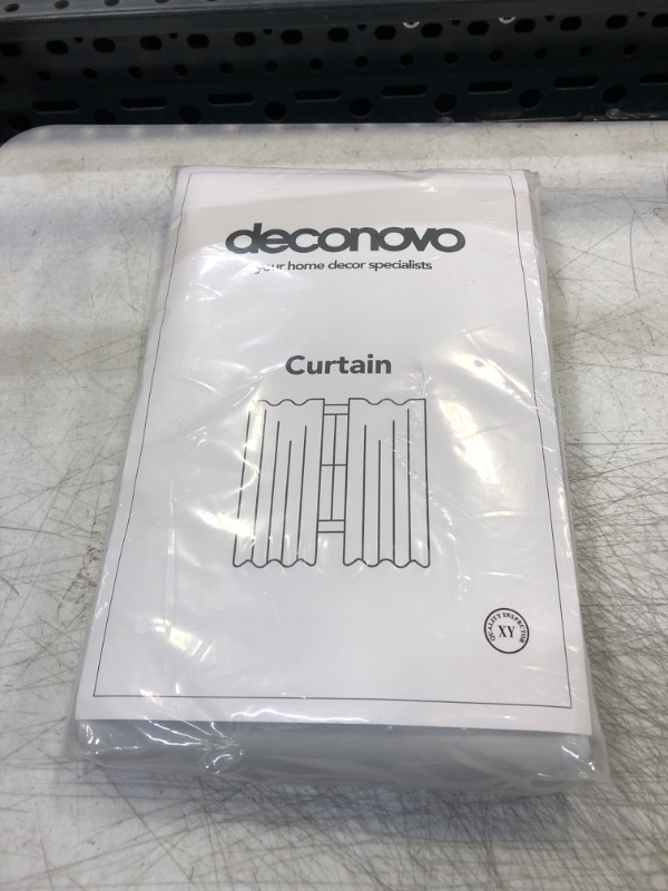 Photo 1 of Deconovo Blackout Curtains 84 Inches Long, Bedroom Curtains Drapes, Room Darkening Curtains Rod Pocket Curtains for Living Room - 42W x 84L Inch, Silver Grey, Pack of 2 Silver Grey 42x84 Inch