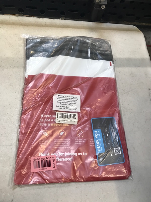 Photo 2 of BeauVibe Compostable Mailers - 10 x13 Poly Mailers - Recyclable Shipping Bags -Red Poly Mailers - Reusable Shipping Envelopes - Eco Friendly Shipping Mailers For Small Business Berry Red 10"x13" (50 Mailers)