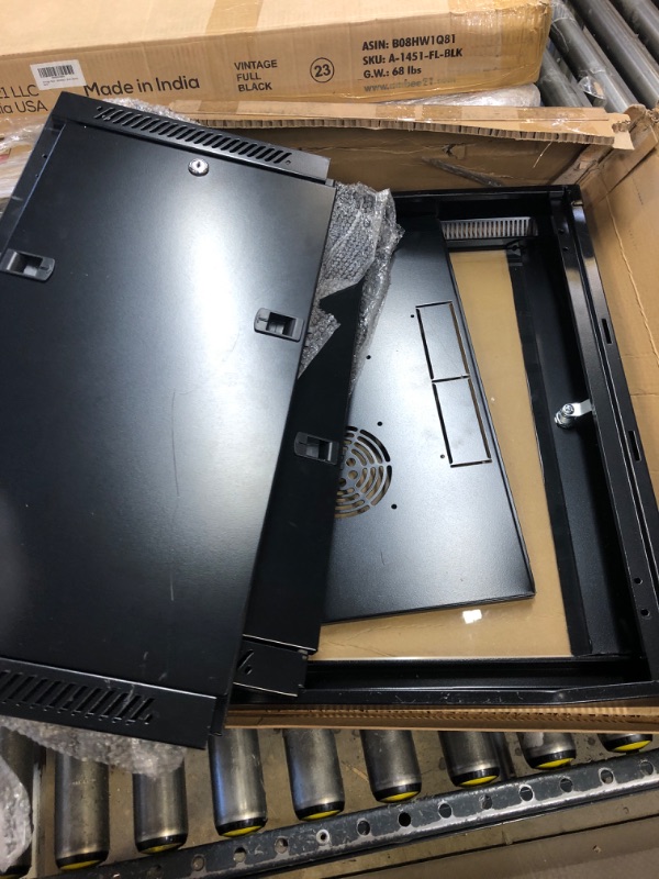 Photo 1 of Tedgetal 12U Wall Mount Server Cabinet Network Rack Enclosure Locking Glass Door
