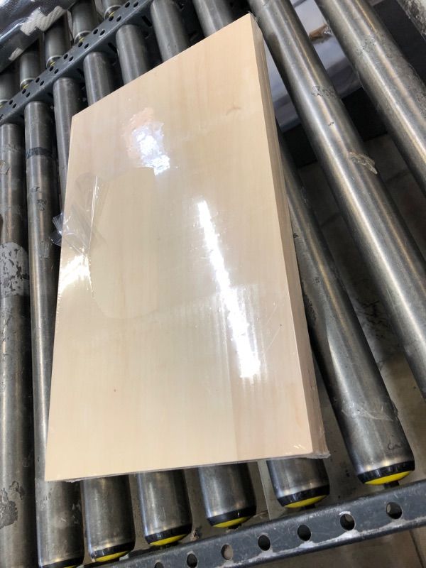 Photo 2 of 12 Pack Basswood Sheets for Crafts-12 x 20 x 1/8 Inch- 3mm Thick Plywood Sheets with Smooth Surfaces-Unfinished Rectangular Wood Boards for Laser Cutting, Wood Burning, Architectural Models, Staining
