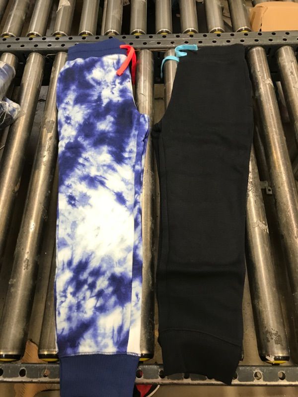 Photo 1 of Amazon Essentials Boys and Toddlers' Fleece Jogger Sweatpants (Previously Spotted Zebra), Pack of 2
