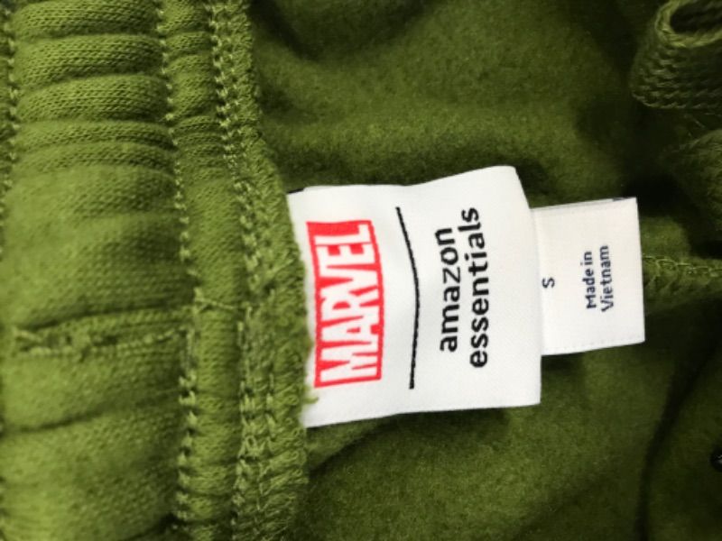 Photo 4 of Amazon Essentials Disney | Marvel | Star Wars Men's Fleece Sweatpant (Available in Big & Tall) Small Marvel Hulk