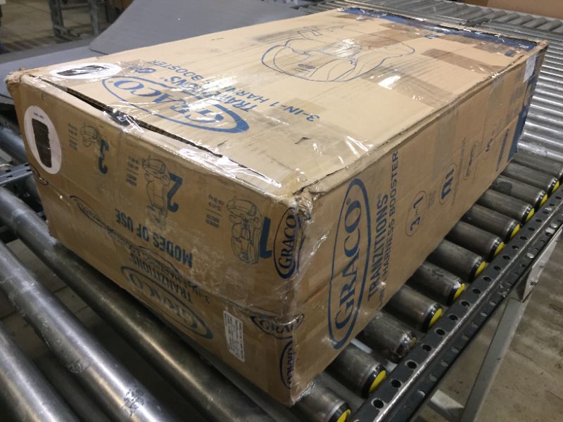 Photo 1 of Graco Tranzitions 3 in 1 Harness Booster Seat, Proof Tranzitions Black