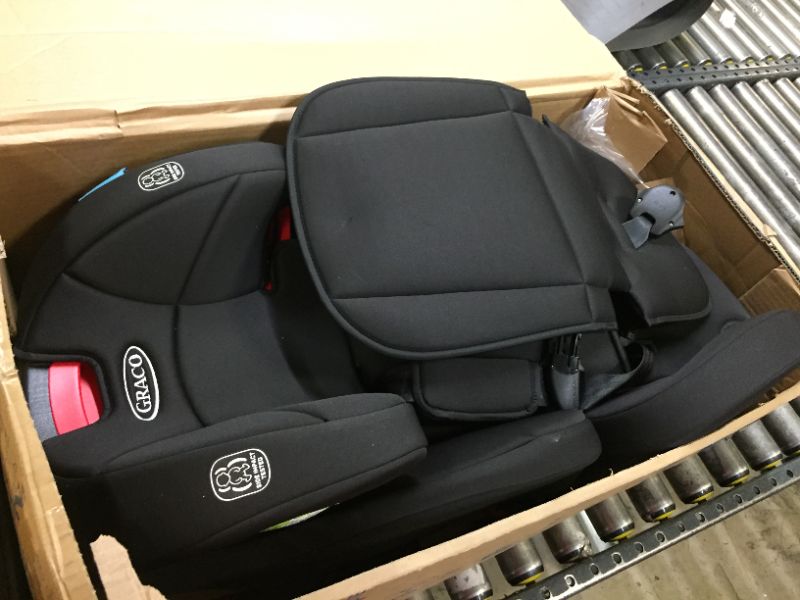 Photo 3 of Graco Tranzitions 3 in 1 Harness Booster Seat, Proof Tranzitions Black