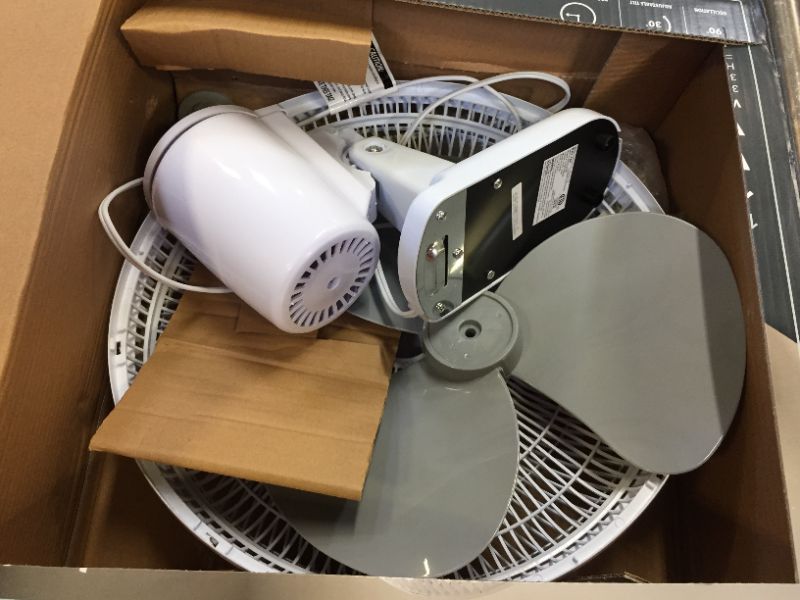 Photo 2 of 16 in. Indoor Wall Mount Fan with Remote