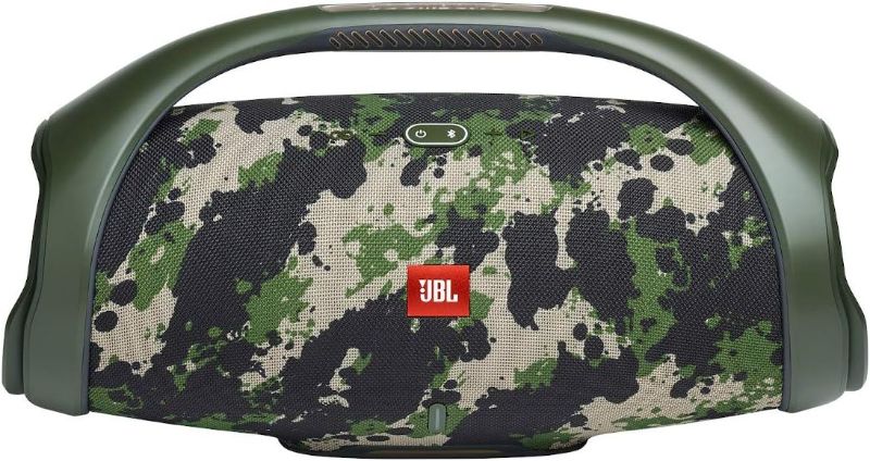 Photo 1 of JBL Boombox 2 - Portable Bluetooth Speaker, Powerful Sound and Monstrous Bass, IPX7 Waterproof, 24 hours of Playtime, Powerbank, JBL PartyBoost for Speaker Pairing for Home and Outdoor (Camo)
