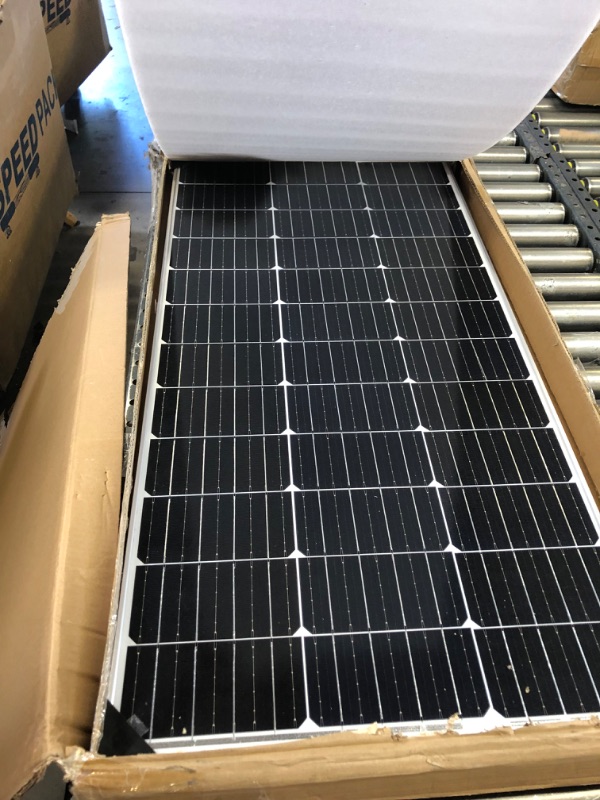 Photo 2 of Allto Solar 100 Watt 12 Volt Solar Panel Kit with 100W 12V High Efficiency Monocrystalline Solar Panel, 20A MPPT Charge Controller, Extension Cable for RV Camper Boat Trailer Vehicle Off Grid System 100W PRO + 20A MPPT Charge Controller