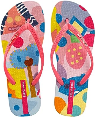 Photo 1 of Hotmarzz Women's Colorful Printing Cartoon Graffiti Summer Beach Slippers Flip Flops Sandals
Size: 7W