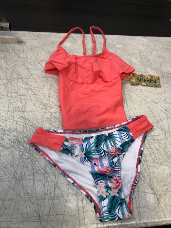 Photo 1 of GIRLS TWO PIECE SWIMSUIT
SIZE 12/14