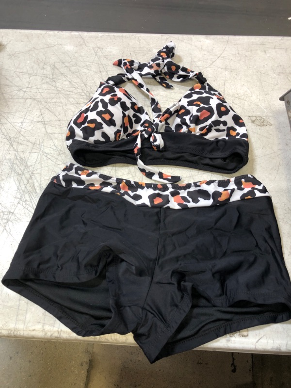 Photo 1 of GIRLS TWO PIECE SWIMSUIT SET 
SIZE S 