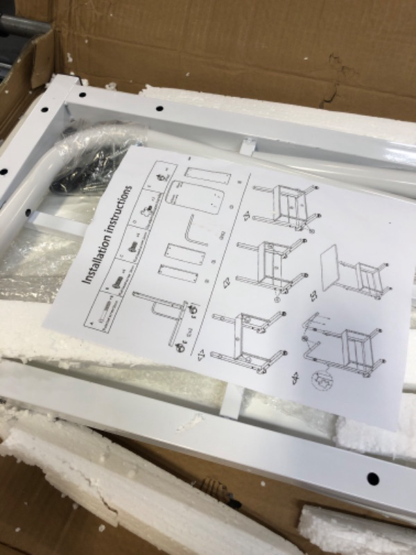 Photo 3 of Adjustable Stand-Up TABLE CORNER (USED, MISSING PIECES)