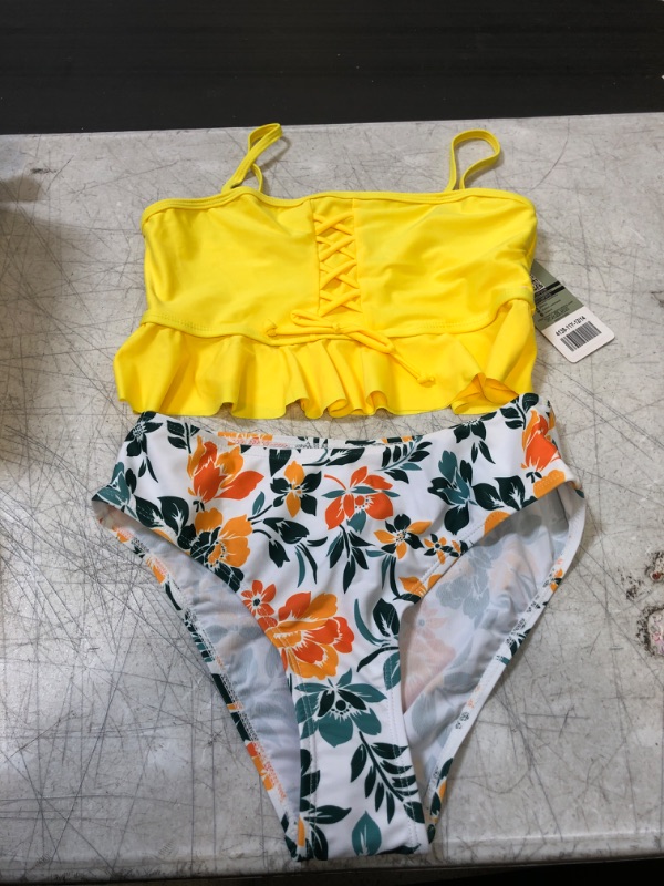 Photo 1 of GIRLS TWO PIECE SWIMSUIT SET
SIZE 12/14