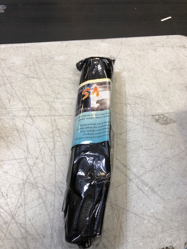 Photo 1 of Car Windshield Sun Shade Umbrella Foldable Car Umbrella Sunshade Cover UV Block Car Front Window Heat Insulation Protection for Auto Windshield Covers Trucks Cars Black
