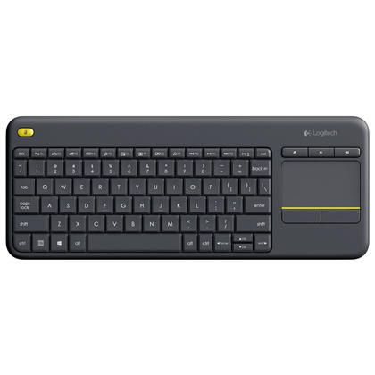 Photo 1 of Logitech WIRELESS TOUCH KEYBOARD K400 PLUS HTPC Keyboard for PC Connected TVs
(FACTORY SEALED)
