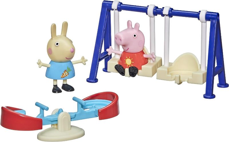 Photo 1 of 
Peppa Pig Hasbro Peppa's Adventures Peppa's Outside Fun Preschool Toy,with 2 Figures and 3 Accessories,Ages 3 and Up