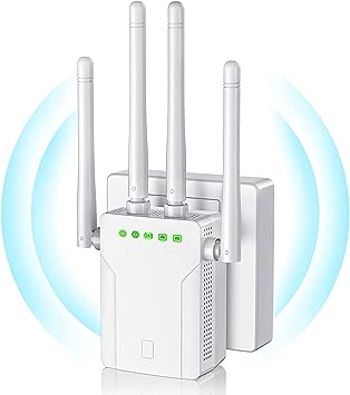 Photo 1 of 2023 New WiFi Extender Signal Booster for Home, WiFi Booster Covers Up to 8470 Sq.ft and 35 Devices, Internet Booter with Ethernet Port, 1-Tap Easy Setup, Alexa Compatible