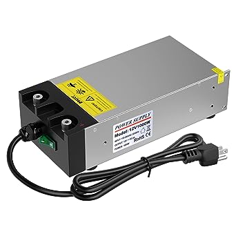 Photo 1 of IMAYCC 1000W SMPS AC to DC Converter 12V Power Supply 110V to 12V Converter Transformer Max Current 83.4A