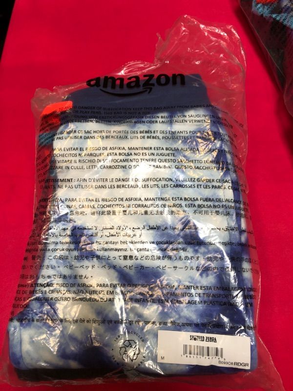 Photo 2 of    size med      Amazon Essentials Boys And Toddlers' Fleece Jogger Sweatpants (Previously Spotted Zebra), Pack Of 2