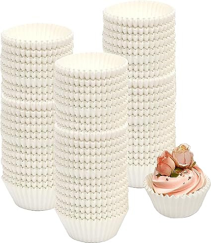 Photo 1 of 600 Pcs Cupcake Liners Baking Cups White Odorless Muffin Liners for Baking(Standard Size)
Visit the Bakepacker Store