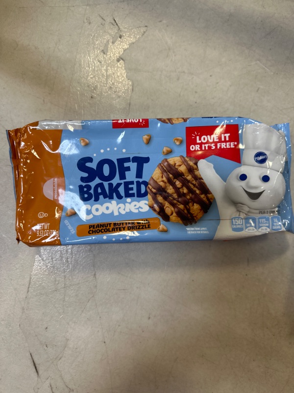 Photo 1 of 3Pack Pillsbury Soft Baked Cookies, Peanut Butter---exp date 07-2023