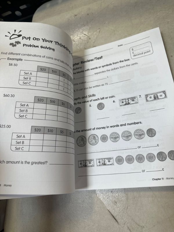 Photo 4 of Student Workbook, Book B Grade 2 (Math in Focus: Singapore Math)