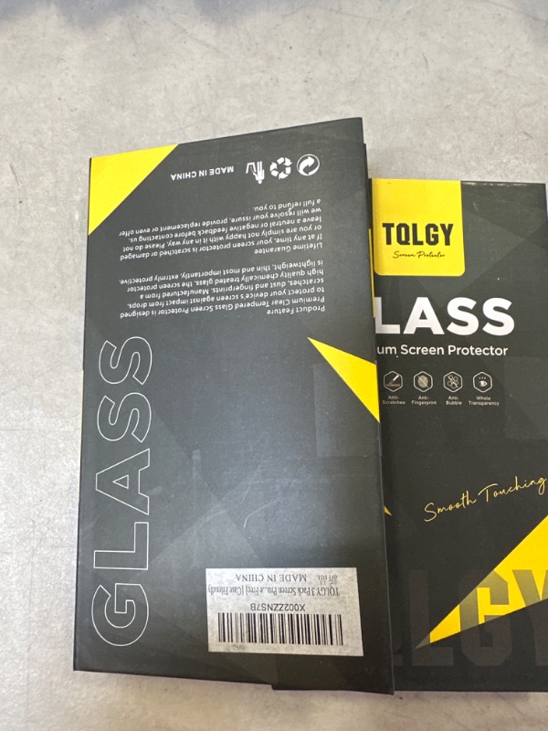 Photo 1 of 2Pack TQLGY 3 Pack Screen Protector for iPhone 13 Pro Max 6.7 inch with 2 Pack Camera Lens Protector, [Tempered Glass] [Full Cover Screen] [HD Clear] [Anti-Scratch] [Bubble Free] [Case Friendly]