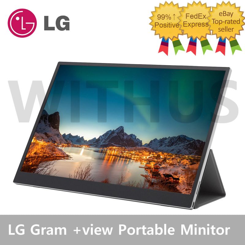 Photo 1 of LG Gram +view Plus View Portable Monitor 16MQ70 for Gram Laptop 16" Sub Monitor