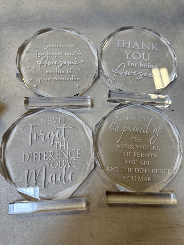 Photo 1 of 4 Pcs Employee Appreciation Gifts Bulk Thank You Gift Coworker Appreciation Gift  (Mixed Style)