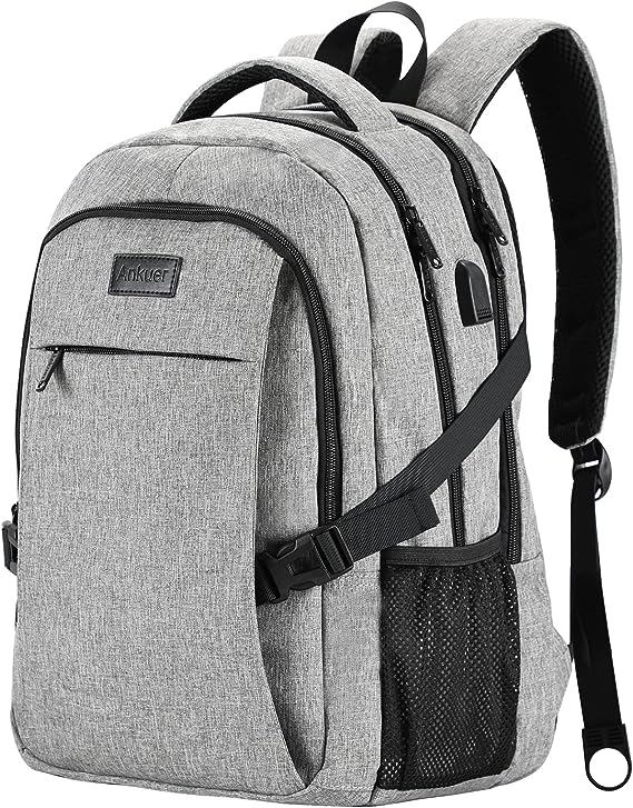 Photo 1 of ANKUER Laptop Backpacks for Men, Travel Backpack with USB Fits Up 15.6 inch Laptop Backpacks for College Bookbags