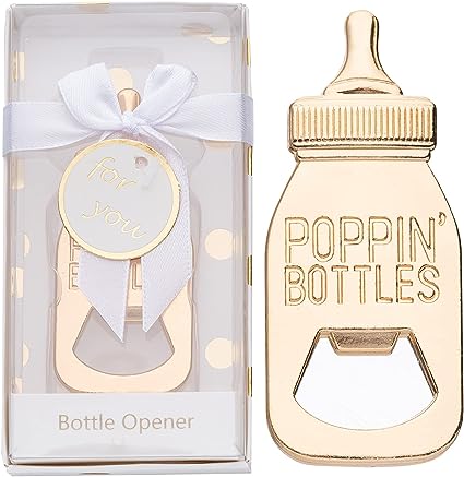 Photo 1 of 18PCS Baby Bottle Openers for Baby Shower Favors,Gifts,Decorations,or Souvenirs for Guests with Gift Box,Popping Design for Boy or Girl