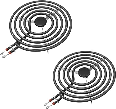 Photo 1 of 2 Pack MP21YA Electric Range Burner Element Unit 8" Replacement for Hard-wick & Ken-more & May-tag & Nor-ge & Whirlpool Electric Range Stove - Fit MP22YA Range Stove Burner
Visit the AMI PARTS Store