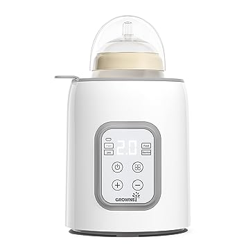 Photo 1 of Bottle Warmer, GROWNSY 8-in-1 Fast Baby Milk Warmer with Timer for Breastmilk or Formula, Accurate Temperature Control, with Defrost, Sterili-zing, Keep, Heat Baby Food Jars Function