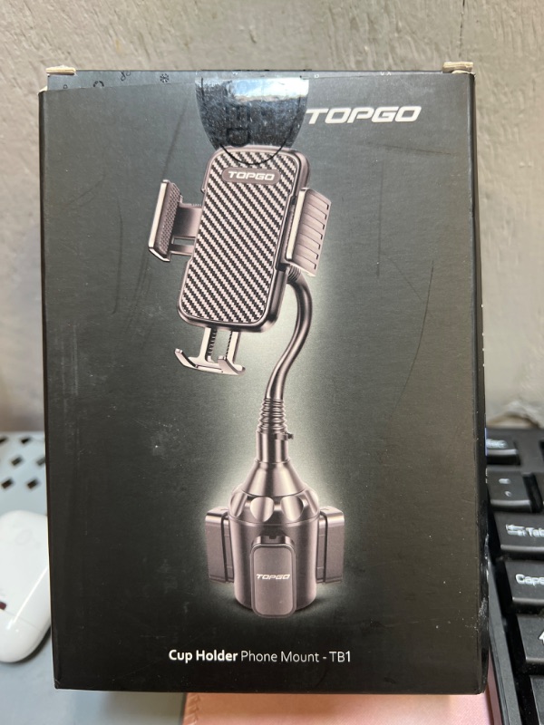 Photo 2 of [Upgraded] TOPGO Cup Holder Phone Holder for Car