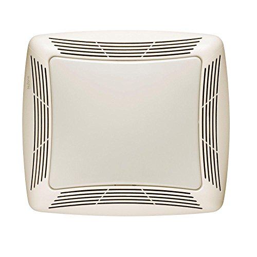 Photo 1 of Broan-NuTone 50 CFM Ceiling Bathroom Exhaust Fan with Light, White
