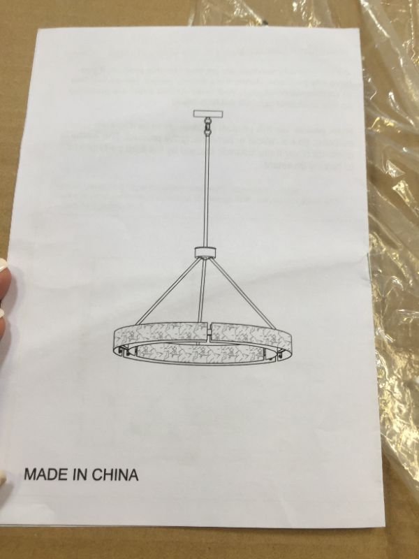 Photo 1 of  Farmhouse Flush Mount Ceiling Light Chandelier