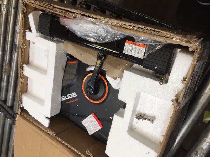 Photo 1 of YOSUDA Under Desk Bike Pedal Exerciser - Magnetic Mini Exercise Bike for Arm/Leg Exercise, Desk Pedal Bike for Home/Office Workout