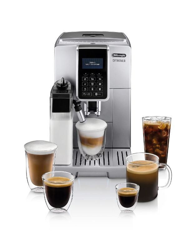 Photo 1 of De'Longhi ECAM35075SI Dinamica with LatteCrema System and LCD Display, Silver