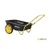 Photo 1 of 4 cu. ft. Plastic Garden Cart
