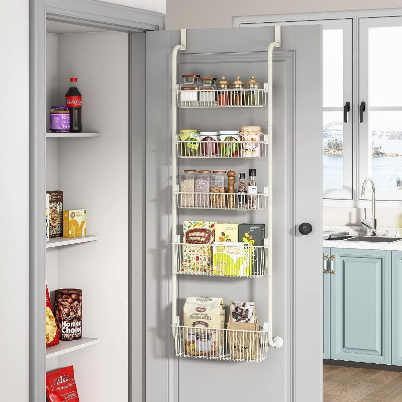 Photo 1 of 1Easylife Over the Door Organizer 5-Tier, Pantry Door Storage