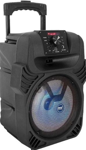 Photo 1 of 400W Portable Bluetooth PA Loudspeaker - 8” Subwoofer System, 4 Ohm/55-20kHz 