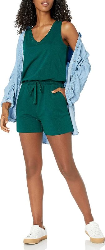 Photo 1 of Amazon Essentials Women's Studio Terry Fleece Romper
SIZE XL