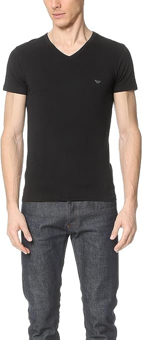 Photo 1 of Emporio Armani Men's Cotton Stretch Vneck
MEDIUM 