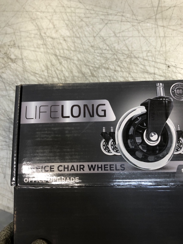 Photo 1 of Office chair, wheels pack of three