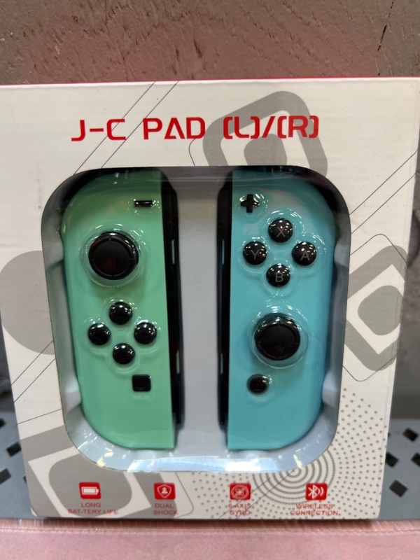 Photo 2 of  Controllers for Nintendo Switch,Left Right Joycon Replacement for Switch/Lite/OLED,Switch Controllers Joypad Supports Screenshot/Wake-up Function/Motion Control