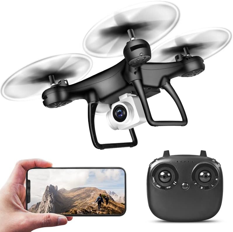 Photo 1 of 
Bingchat 2023 New Upgraded Drone for kids 8-12, Beginner Drone with Camera 1080P HD, App Control, Crash Frame, 3D Flip, Speed Adjustment, One Button...