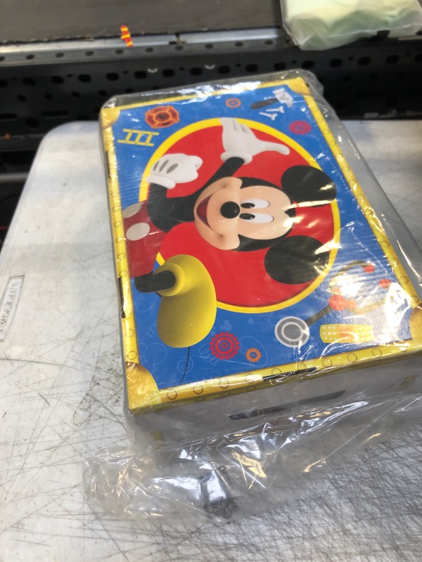 Photo 1 of Disney Junior Mickey Mouse Helping Hands Dress Up Trunk, 19 Piece Pretend Play Set with Storage, Size 4-6X, Amazon Exclusive, by Just Play
