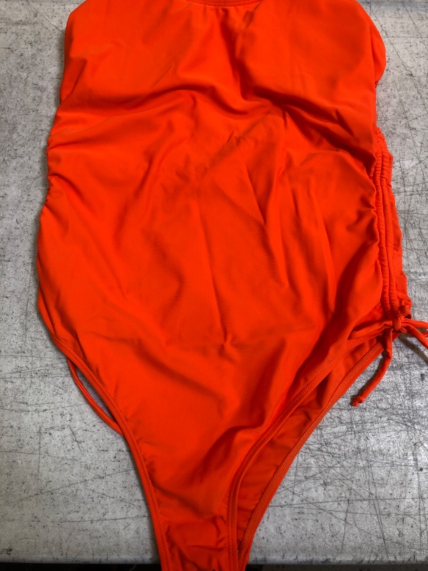 Photo 2 of Inorin Women's [LARGE] Tummy Control One Piece Swimsuits Ruched Drawstring Sexy Beach Bathing Suits Swimwear
