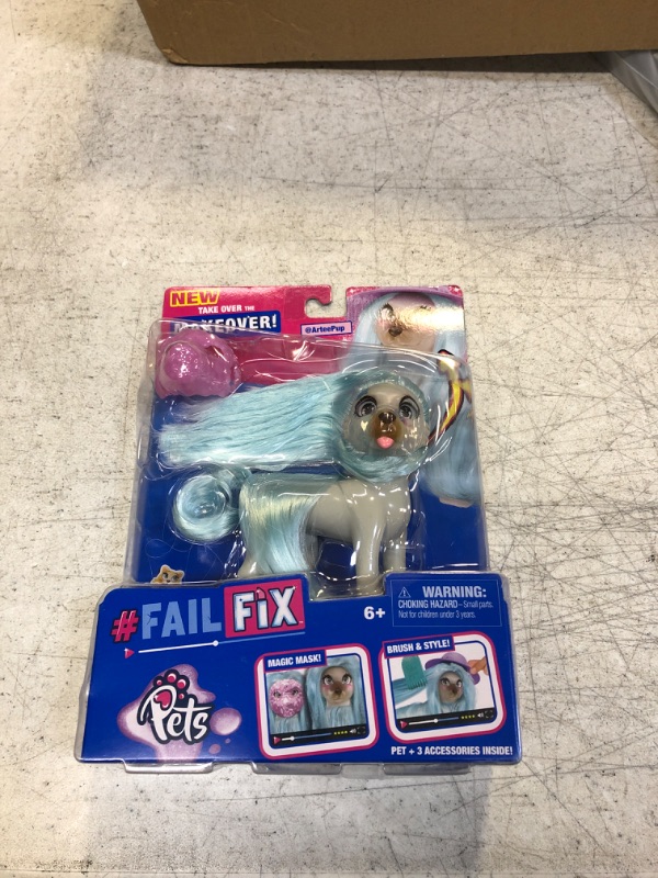 Photo 1 of FailFix @Artee Pup Total Makeover Pet Pack, 4.3" Fashion Doll Pet, Girls 6+