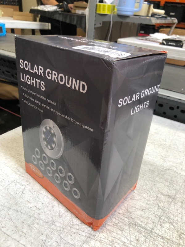 Photo 1 of Solar Ground Light 12 Pack
