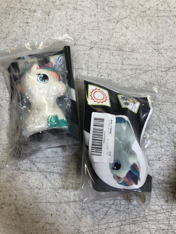 Photo 2 of (Colorful White) Cute Unicorn Door Post of Washing Machine, Washer Unicorn-Keep Your Washer Air Circulating, Dry and Fresh (2 Count)